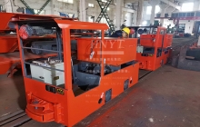 客戶(hù)定制的3噸蓄電池礦用電機車(chē)發(fā)貨