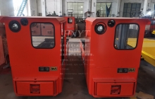 5噸防爆湘潭電機車(chē)發(fā)往上海