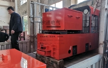 湘潭2.5噸蓄電池防爆電機車(chē)發(fā)貨