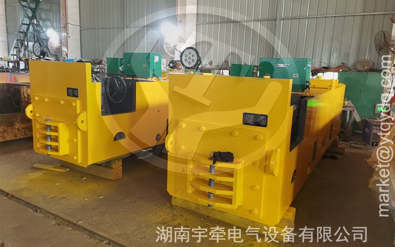 礦用10噸架線(xiàn)式湘潭電機車(chē)發(fā)往國外